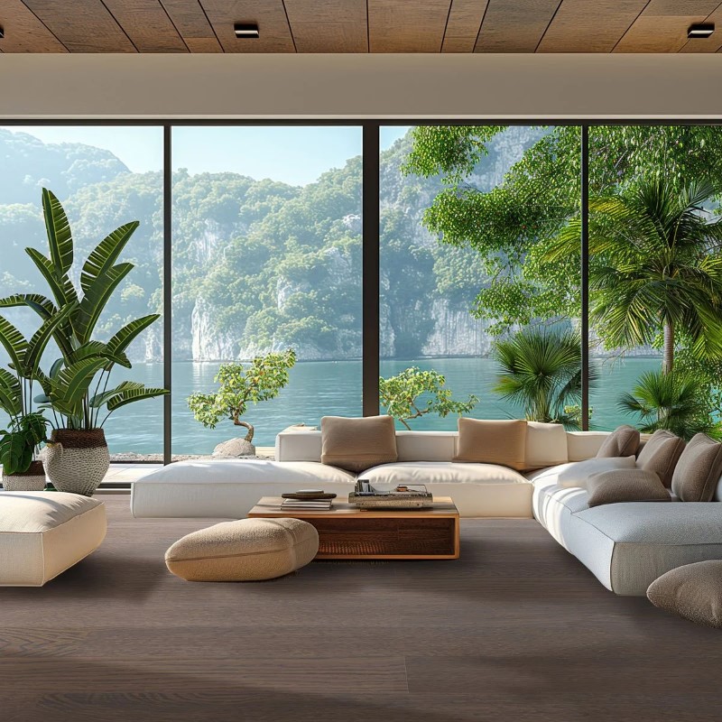 True Touch Flooring Longboard Reef Break Hardwood Room Scene