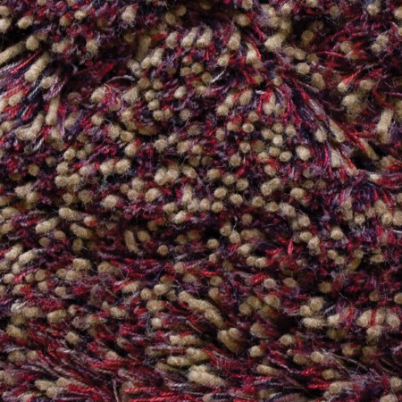 Unique Carpets Shagtastic Merino Borealis Cherry Truffle Carpet