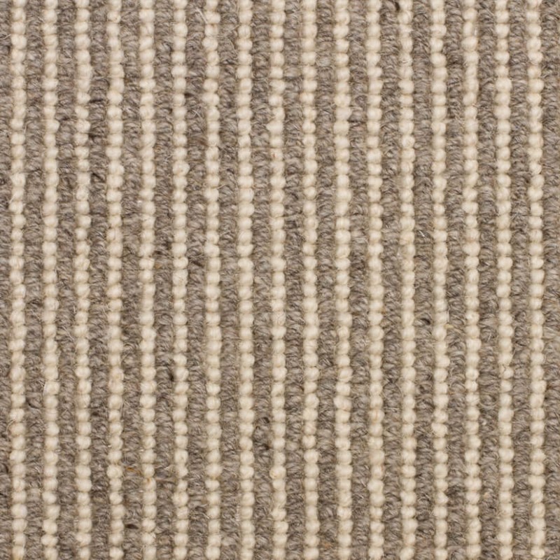 Unique Carpets Tufted Wool Revue Alabaster Gray Carpet