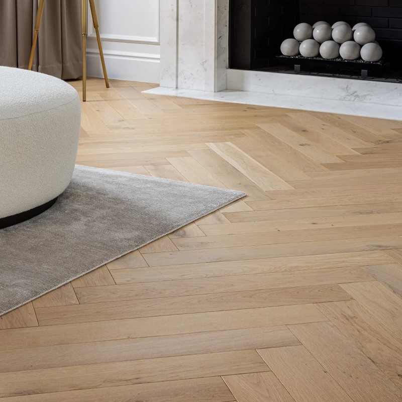 Urban Floor Timbertop Absolute Herringbone Hardwood Room Scene