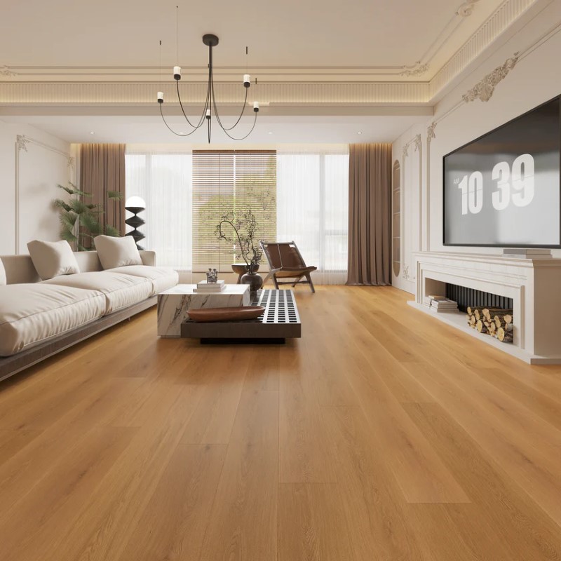 Wilson and Morgan Harmony Series Brim Oak Laminate Room Scene