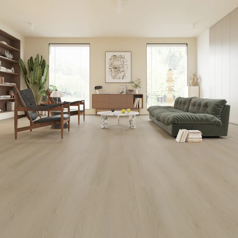 Wilson and Morgan Harmony Series Shore Oak Laminate Room Scene